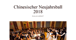 Desktop Screenshot of chinesischer-neujahrsball.com