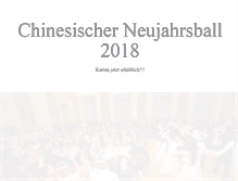 Tablet Screenshot of chinesischer-neujahrsball.com